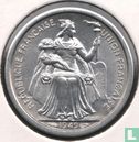 New Caledonia 1 franc 1949 - Image 1