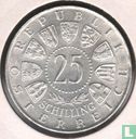 Oostenrijk 25 schilling 1958 "100th anniversary Birth of Carl Auer von Welsbach" - Afbeelding 2