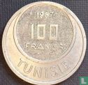 Tunisie 100 francs 1957 (AH1376) - Image 1