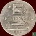 GDR 5 mark 1974 "100th anniversary Death of Philipp Reis" - Image 2