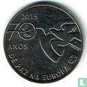 Portugal 2½ euro 2015 "70 years of peace in Europe" - Afbeelding 1