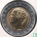 Italien 500 Lire 1982 (Bimetall) - Bild 2
