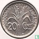 French Indochina 20 centimes 1941 - Image 2
