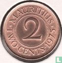 Mauritius 2 cents 1975 - Image 1