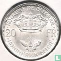 België 20 francs 1935 - Afbeelding 2