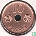 Finland 10 penniä 1941 (type 1) - Afbeelding 2