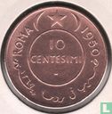 Somalia 10 centesimi 1950 (year 1369) - Image 1