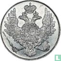 Rusland 3 roebel 1843 - Afbeelding 2