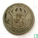 Zweden 50 öre 1914 - Afbeelding 1