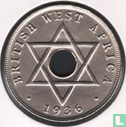 Brits-West-Afrika 1 penny 1936 (H) - Afbeelding 1