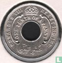 Afrique de l'Ouest britannique 1/10 penny 1936 (sans marque d'atelier - type 2) - Image 2