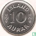 IJsland 10 aurar 1939 - Afbeelding 2