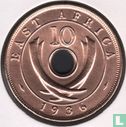 Afrique de l'Est 10 cents 1936 (H) - Image 1