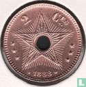 Kongo-Vrijstaat 2 centimes 1888 - Afbeelding 1