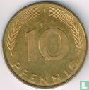 Duitsland 10 pfennig 1980 (J) - Afbeelding 2