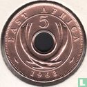 Oost-Afrika 5 cents 1963 - Afbeelding 1