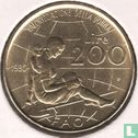 Italy 200 lire 1980 "FAO  - International Women's Year" - Image 1