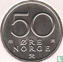 Norwegen 50 Öre 1980 (ohne Stern) - Bild 2