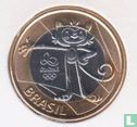 Brazilië 1 real 2016 "Olympic Games Rio 2016 - Olympic Mascot" - Afbeelding 2