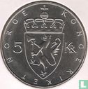 Noorwegen 5 kroner 1975 "100th anniversary of Krone currency" - Afbeelding 2