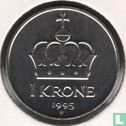 Noorwegen 1 krone 1995 - Afbeelding 1