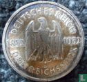 Empire allemand 3 reichsmark 1932 (D) "100th anniversary Death of Goethe" - Image 1