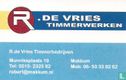 R. de Vries timmerwerken - Image 1