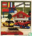 Lego 650 Car with Trailer and Racing Car - Afbeelding 1