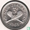 Nieuw-Zeeland 3 pence 1965 - Afbeelding 1