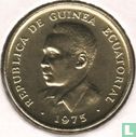 Guinée équatoriale 1 ekuele 1975 - Image 1