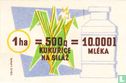 1ha = 500gr kukurice na silaz = 10.000l mleka - Afbeelding 1