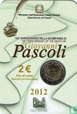Italië 2 euro 2012 (folder) "100th Anniversary of Death of Giovanni Pascoli" - Afbeelding 2