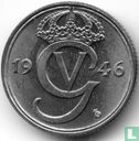Suède 50 öre 1946 (nickel-bronze) - Image 1