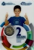 Saint-Marin 2 euro 2012 (folder) "10 years of euro cash" - Image 2