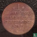 Schleswig-Holstein 1 Dreiling 1787 - Bild 1