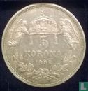 Hongrie 5 korona 1908 - Image 1