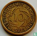 Duitse Rijk 10 reichspfennig 1933 (J) - Afbeelding 2
