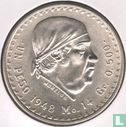 Mexico 1 peso 1948 - Afbeelding 1