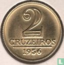 Brazilië 2 cruzeiros 1956 (type 2) - Afbeelding 1