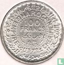 Maroc 100 francs 1953 (AH1372) - Image 1