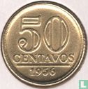 Brazilië 50 centavos 1956 (type 2) - Afbeelding 1