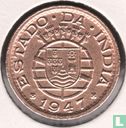 Portuguese India 1 tanga 1947 - Image 1