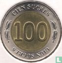Ecuador 100 sucres 1997 "70th anniversary of the Central Bank" - Image 2