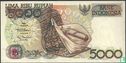 Indonesië 5.000 Rupiah 1998 - Afbeelding 1
