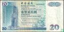 Hong Kong 20 Dollars 2000 - Afbeelding 1