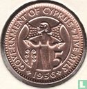 Cyprus 5 mils 1956 - Afbeelding 1