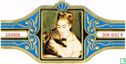 P.A.Renoir - Woman with a cat - Afbeelding 1