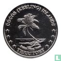 Cocos (Keeling) Islands 20 Cents 2004 (Koper vernikkeld koper) - Image 2