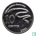 Cocos (Keeling) Islands 10 Cents 2004 (Koper vernikkeld koper) - Image 1