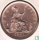 Vereinigtes Königreich 1 Penny 1891 - Bild 1